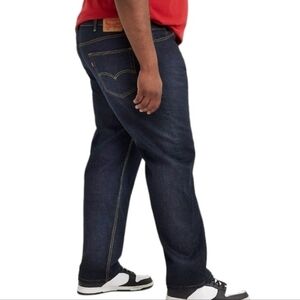 LEVI STRAUSS 550 MENS RELAX FIT DARK WASH FADED SIZE 48